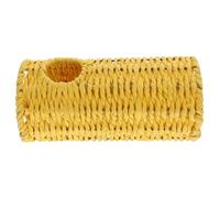 Toyvian Creative Yellow Hamster Tunnel Hideout for Ferrets and Gerbils, Small Tube Enriching Cage Accessories Collection and Facilitating Interactive Enrichment in Indoor Environment