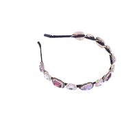 Toyvian Crystal Hair Band Rhinestone Headband Accessory for Adult Women Girls Hair Accessories
