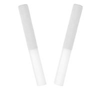 Toyvian Crystal Singing Bowl Mallets 2 Pieces Acrylic Solid and Hollow Pyramid Design for Therapeutic Sound Healing and Musical Use