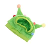 Toyvian Cute Bearded Dragon Hat Horns Pom Balls Winter Warm Lizard Costume Props for Pet Photos Geckos Birds