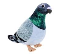 Toyvian Cute Plush Pigeon Realistic Stuffed Pigeon Doll Soft Bird Plushie for Home Office Car Decoration Comfortable Safe Material Great Detail Lovely Cartoon Design