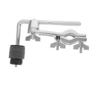 Toyvian Cymbal Extension Clip for Jazz Drum Clutch Chrome Cymbal Arm Holder Drum Set Mounting Clamp Set
