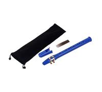 Toyvian Cz10 Blue Mini Saxophone Compact Portable Handmade Woodwind Instrument Saxophone Kit Musical Accessories