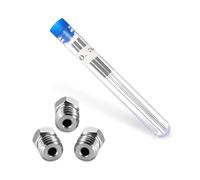Toyvian D Printer Clean Needles Stainless Steel Print Head Cleaner Mk8 Silver Nozzle Clearing Tool Set for 3d Printer