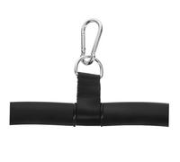 Toyvian D Ring Short Pull Down Bar Gym Attachment for Cable Machines Muscle Strengthening Lat Pull Down Handle for Tricep and Back Workouts Versatile Fitness Tool for Home and Commercial