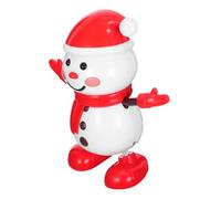 Toyvian Dancing Snowman Animated Christmas Decoration for Parties Winter Events and Holiday Cheer Safe Design for Festive Decor and Giving Battery Not Included