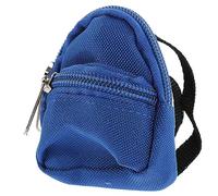 Toyvian Decor Backpacks Photography Props Mini House Doll Backpack Mini House Accessory Model Simulation Doll Cloth Baby Little Micro Scene