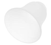 Toyvian Decorative Glass Light Cover Easy to Install and Remove Lampshade Accessory White Colour with Simple Colour Matching for Stylish Nordic Style Lighting for Home and Bedroom