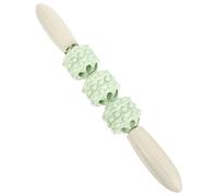 Toyvian Deep Tissue Muscle Roller Stick for Calf Massage Ergonomic Manual Massager for Relaxation and Relief Fitness Yoga Fascia Tool for Tired Sore Legs and Muscle Decompression Matcha