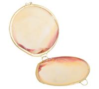 Toyvian Delicate Seashell Jewelry Box Lightweight Necklace and Earring Organizer for Christmas and Wedding Storage Elegant Small Trinket Case for Women Random Color