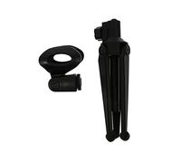 Toyvian Desktop Microphone Clip Stand Adjustable Height Mic Bracket Support for Tabletop Use Microphone Arm for Recording and Streaming