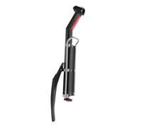 Toyvian Detachable Aluminum Alloy Bike Rear Rack Lightweight Compact Carrier with Mudguard for Mountain Bikes Easy to Install Bicycle Pannier Rack Accessory