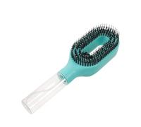 Toyvian Detangling Brush with Continuous Mist Spray for Curly Hair and Delicate Colored Hair and Concealed Water Storage Tank for Travel and Commutes