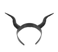 Toyvian Devil Horn Headband Halloween Plastic Witch Cosplay Hair Hoop Demon Ears Party Prop Gothic Beauty Horns for Women
