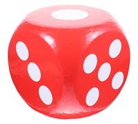 Toyvian Dice Dice Foam Jumbo 20cm Outdoor Fun Giant Outdoor Board Game Party Decorations for Game Ludo and Pool Party Favor Big