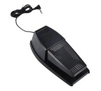 Toyvian Digital Piano Pedal Black Rubber Abs Sturdy Sustain Effect Piano Foot Pedal