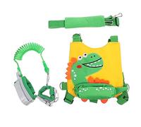 Toyvian Dinosaur Anti-Lost Toddler Walking Safety Harness Leash for Boys and Girls Breathable Child Safety Rope Adjustable Strap for Outdoor Use and Learning to Walk