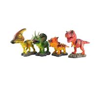 Toyvian Dinosaur Model Parasaurolophus Car Decor Creative Shake Head for Home Office Lifelike Figurine for Dino Lovers Collectors Unique for All Ages