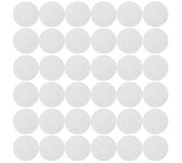 Toyvian Disposable Paper Cup Covers for Takeout with 500Pcs Strong Sealing Caps for Hot Coffee Tea and Beverage Use