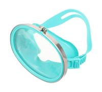 Toyvian Diving Silicone Skirt with Expanded View for Adults and Adjustable Headband and Tempered Glass , for Snorkeling , Freediving , and Spearfishing Activities
