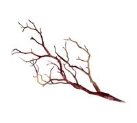 Toyvian DIY Antler Headdress Simulation Coral Branch Brown Plastic Headwear Accessories for Creative Costume and Fish Tank Ornament, Stimulates Imagination and Creativity
