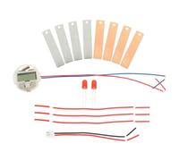 Toyvian DIY Fruit Battery Science Experiment Kit with Potato Clock Making Educational Battery Making for Creative Stem for Learning and Scientific Invention Training