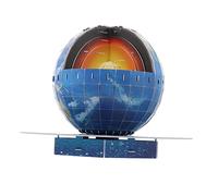 Toyvian DIY Globe Model Puzzle for Boys and Girls Educational Toy Set for Ages 8-12 Fun Solar System Puzzle for Learning