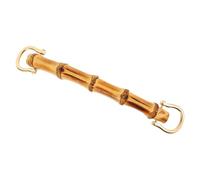 Toyvian DIY Handbag Handle Bamboo Replacement Handle Ring for Bag Making