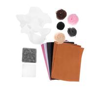 Toyvian DIY Paintable with Felt Sheet and Eye Mesh Lightweight Comfortable Costume Accessory for Cosplay Masquerade Halloween Parties and Creative Art Projects