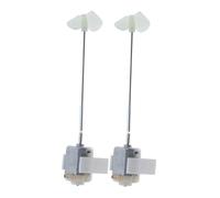 Toyvian DIY Ship Propeller Kit with Double Motor Reverse Propellers for Model Boats Metal Construction Power Compatible Easy Assembly for Hobbyists and DIY Enthusiasts