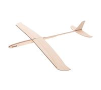 Toyvian DIY Wooden Hand Thrown Airplane Kit for Unpainted Glider Model for School Craft Projects and Educational Science Learning Safe Wood Construction for Creative Building and Outdoor