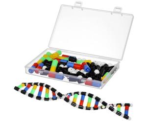 Toyvian Dna Model Double Helix Molecular Model Kit for Science Teaching Biology Education Display Component for Classroom Student Learning Science Education Toys