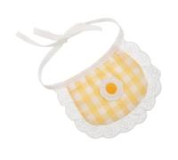 Toyvian Dog Scarf Bandana for Small Pets Cute Cat Flower Bib Pet Drool Protector Washable Reusable Handkerchief for Poodles Pomeranians and More Stylish Everyday Apparel