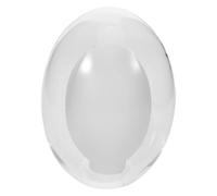 Toyvian Double Layer Glass Globe Lamp Shade for Ceiling Light, Spherical Modern Lampshade with Heat Protection, Suitable for Wall Lamp and Sconce, Minimalist Design