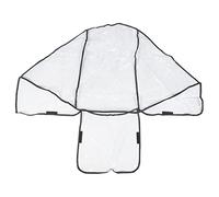 Toyvian Double Pushchair Rain Cover for Twins Stroller Ventilation for Outdoor
