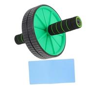 Toyvian Double Round Abs Roller Wheel Five Hole Silent Exercise Equipment for Core Strength Training Accessory for Men for Home Workouts and Muscle Building