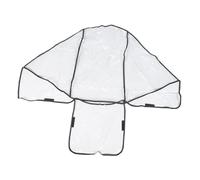 Toyvian Double Stroller Rain Cover for Front and Rear Seats Twins Stroller Rain Shield for Double Buggy Raincover Protection
