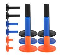 Toyvian Drum Accessories Pack Easy Installation and Removal 12pcs Plastic Cymbal Sleeves Sturdy for Drum Set and Cymbals for Performances and Recording