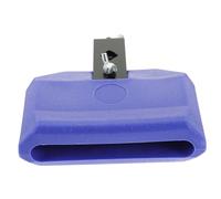 Toyvian Drum Cow Bell Plastic Metal High Pitched Sound Sturdy Blue Lightweight Percussion Accessory with Mounting Clamp and Mallet for Multiple Styles of Music