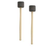 Toyvian Drum Mallets with Soft Eva Felt 2pcs for Musical Talent Development and Wooden Handles, Ergonomic Drumsticks and Improving Sense of Rhythm for Professionals and Students