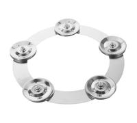 Toyvian Drum Set Cymbal Accessory Metal Hat Tambourine for Enhanced Performance Clear Sound for Professional and Amateur Drummers Versatile Usage Various Music Styles