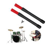 Toyvian Drumstick for Percussion Instruments Jass Red Tip for Unique Playing Style Skid and Safe for Drummers