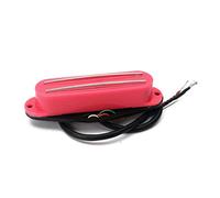 Toyvian Dual Coil Guitar Pickup with 4 Wires, Fully Shielded Humbucker Neck Pickup in Red, Featuring Coil Tapping and Mellow Authentic Sound for Guitar Players