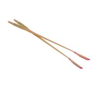 Toyvian Dulcimer Resistant for Experience and Comfortable to Playing Deformation 2pcs Bamboo Hammer Sticks Elegant Design Beautiful Grape Pattern, Yangqin Mallets Professional