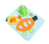 Toyvian Durable Rabbit Foraging Mat with Non Slip Bottom Interactive Snuffle Feeding Pad for Guinea Pigs and Rabbits Puppy Food Hiding for Engaging Play and Treat Searching Machine