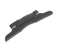 Toyvian Ebony Bridge Mandolin Wooden Bridge Saddle Lightweight Precise Intonation Sl esign Delicate Shape Stylish Black Mandolin Accessory for Playing on The Go and Rehearsals