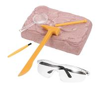 Toyvian Educational Dinosaur Digging Kit for Boys and Girls Excavate Tiny Dinosaurs Early Learning Birthday