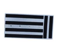 Toyvian Effector Fixing Plate for Guitar Pedalboard Heavy Duty Guitar Effects Pedal Board Built-in Power Box Easy to Use