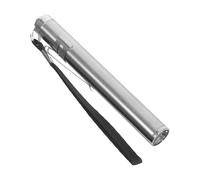 Toyvian Egg Candling Lamp Handheld Egg Flashlight Torch Silver Stainless Steel Cold Light Prevents Overheating