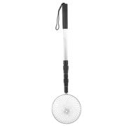 Toyvian Egg Collection Grabber Egg Dipper Tool 40.87x5.50x1.57 in Two-section Telescopic Design Laborsaving Design Ergonomic Handle Lightweight Stainless Steel Mesh for Farmers